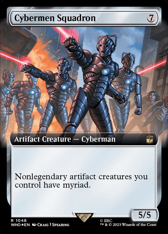 Cybermen Squadron - Surge Foil - Extended Art