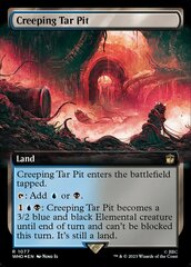 Creeping Tar Pit - Surge Foil - Extended Art