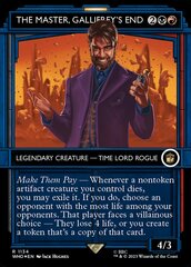 The Master, Gallifrey's End - Surge Foil - Showcase