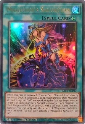 Magicians Salvation - LART-EN060 - Ultra Rare - Limited Edition