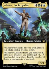 Alistair, the Brigadier - Extended Art