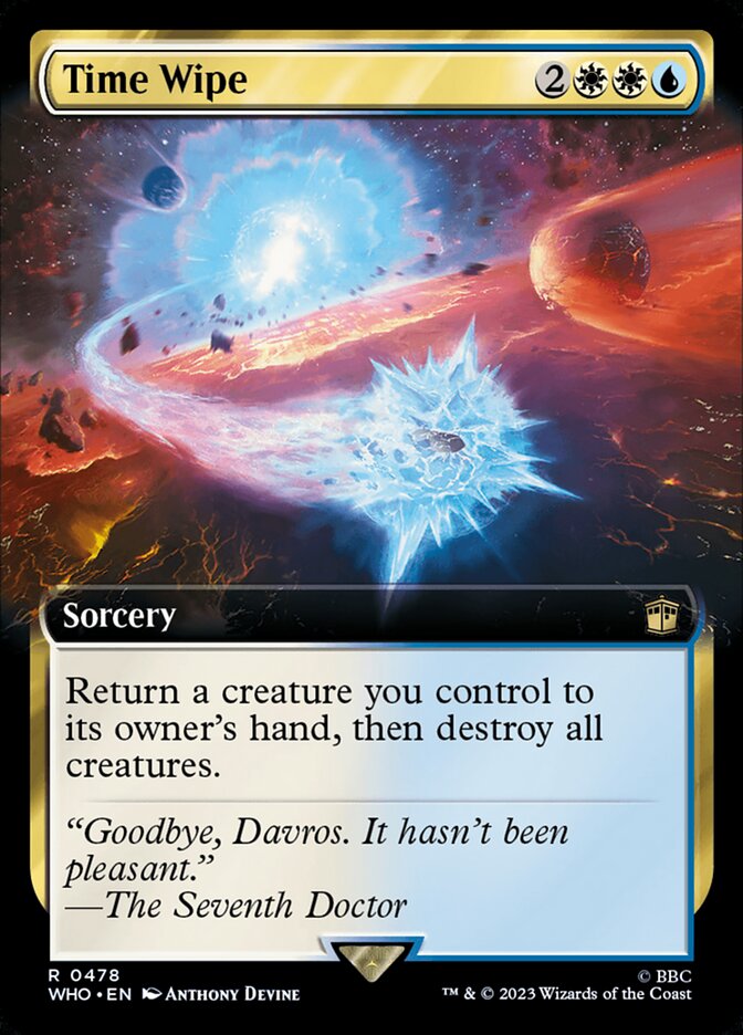 Time Wipe - Extended Art Time Wipe - Extended Art