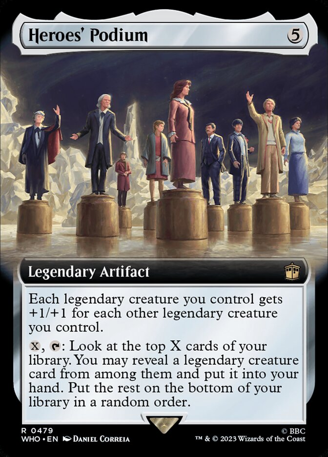 Heroes Podium - Extended Art