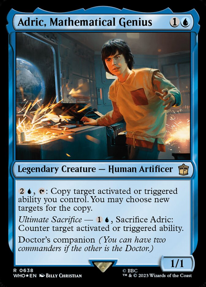 Adric, Mathematical Genius - Surge Foil