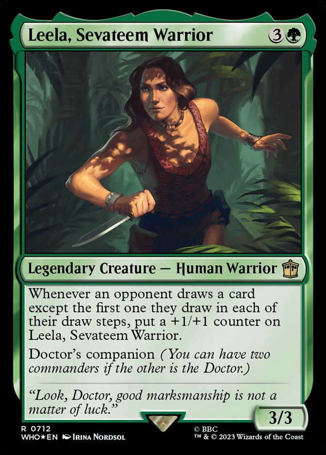 Leela, Sevateem Warrior - Surge Foil