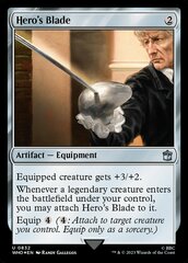 Hero's Blade (0832) - Surge Foil