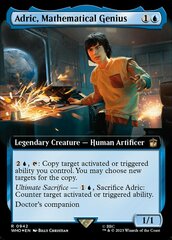 Adric, Mathematical Genius - Surge Foil - Extended Art