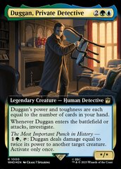 Duggan, Private Detective - Surge Foil - Extended Art