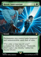 Heroic Intervention (1067) (Extended Art) - Surge Foil