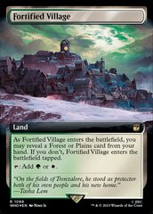 Fortified Village (1088) (Extended Art) - Surge Foil