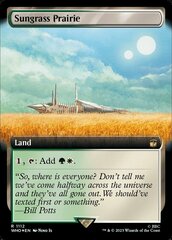 Sungrass Prairie (1112) (Extended Art) - Surge Foil