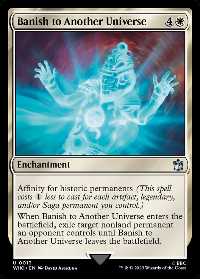 Banish to Another Universe - Foil