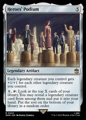 Heroes' Podium - Foil