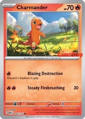 Charmander - 004/165 - Gamestop Exclusive Promo