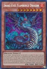 Snake-Eyes Flamberge Dragon - AGOV-EN010 - Secret Rare - 1st Edition