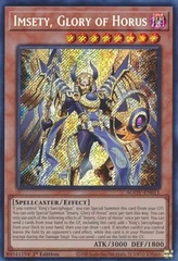 Imsety, Glory of Horus - AGOV-EN011 - Secret Rare - 1st Edition