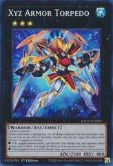 Xyz Armor Torpedo - AGOV-EN039 - Super Rare - 1st Edition