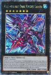 Full Armored Dark Knight Lancer - AGOV-EN041 - Quarter Century Secret Rare - 1st Edition