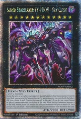 Super Starslayer TY-PHON - Sky Crisis - AGOV-EN042 - Quarter Century Secret Rare - 1st Edition