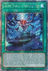 Divine Temple of the Snake-Eye - AGOV-EN056 - Quarter Century Secret Rare - 1st Edition