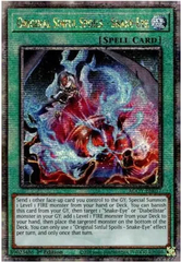 Original Sinful Spoils - Snake-Eye - AGOV-EN057 - Quarter Century Secret Rare - 1st Edition