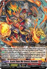 Scarlet Flame War General, Bravaldin - D-BT12/001EN - RRR