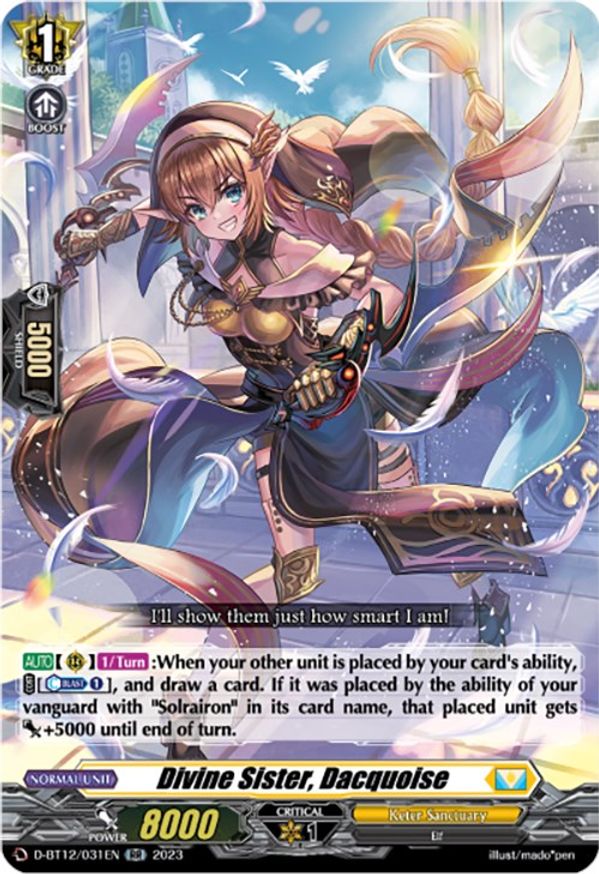 Divine Sister, Dacquoise - D-BT12/031EN - RR