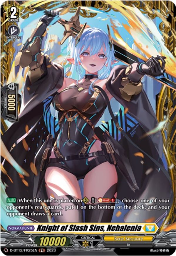 Knight of Slash Sins, Nehalenia - D-BT12/FR25EN - FR