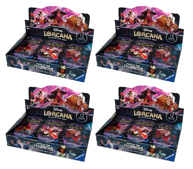 disney lorcana rise of the floodborn booster box TCG: Pack Awesome Toys & Gifts Immerse yourself in the magical world of Lorcana with Ravensburgers Disney Lorcana Disney Lorcana TCG Disney100 Collector's