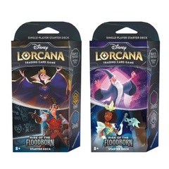 Disney Lorcana: Rise of the Floodborn Starter Decks (Set of 2)