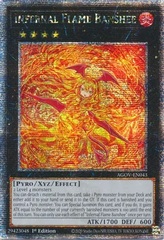 Infernal Flame Banshee - AGOV-EN043 - Quarter Century Secret Rare - 1st Edition