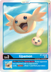 Upamon - BT1-003 - R (Resurgence Booster Reprint) - Foil