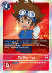 Tai Kamiya - BT1-085 - R (Resurgence Booster Reprint) - Foil