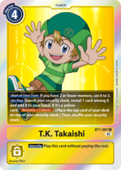 T.K. Takaishi - BT1-087 - R (Resurgence Booster Reprint) - Foil