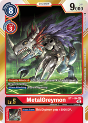 MetalGreymon - BT1-114 - SEC (Resurgence Booster Reprint) - Foil