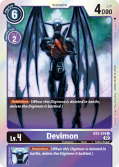 Devimon - BT2-074 - U (Resurgence Booster Reprint) - Foil