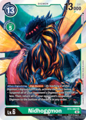 Nidhoggmon - BT4-062 - SR (Resurgence Booster Reprint) - Foil