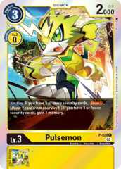 Pulsemon - P-028 - P (Resurgence Booster Reprint) - Foil