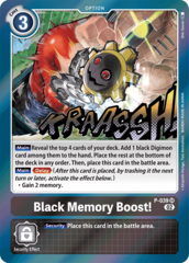 Black Memory Boost! - P-039 - SR (Resurgence Booster Reprint) - Foil