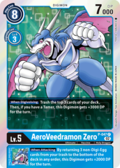 AeroVeedramon Zero - P-047 - P (Resurgence Booster Reprint) - Foil