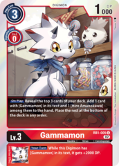 Gammamon - RB1-005 - U - Foil