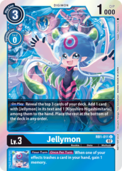 Jellymon - RB1-011 - U (Box Topper) - Foil