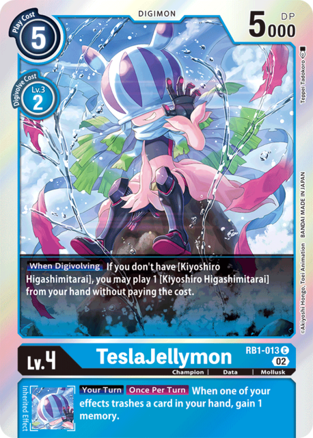 TeslaJellymon - RB1-013 - C - Foil