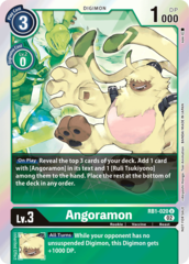 Angoramon - RB1-020 - U (Box Topper) - Foil