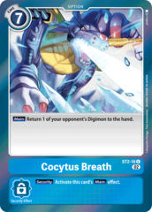 Cocytus Breath - ST2-16 - U (Resurgence Booster Reprint) - Foil