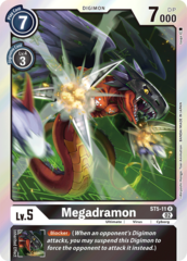 Megadramon - ST5-11 - R (Resurgence Booster Reprint) - Foil