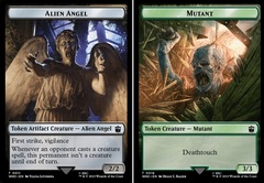 Alien Angel // Mutant Double-Sided Token - Foil