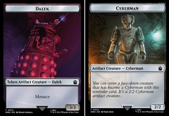 Dalek // Cyberman Double-Sided Token