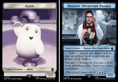 Alien // Osgood, Operation Double Double-Sided Token - Foil