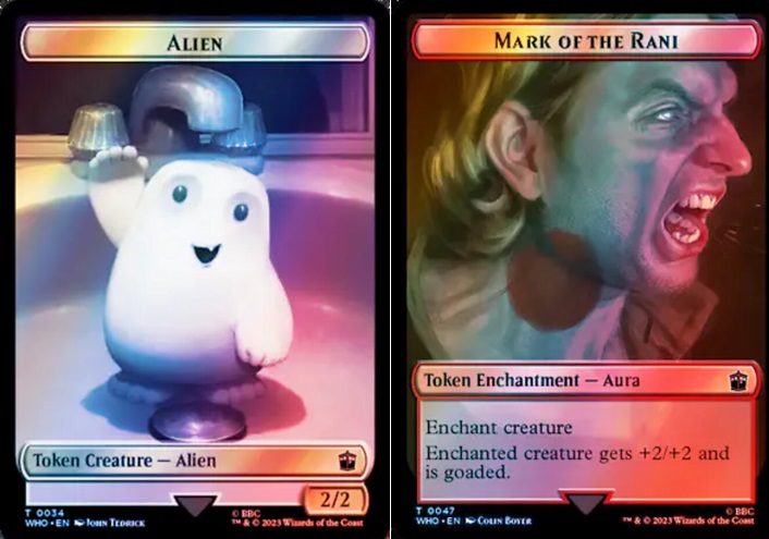 Alien // Mark of the Rani Double-Sided Token - Surge Foil